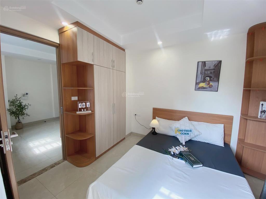 Cho thuê ccmn 1n1k 30m2 tại quan nhân, nhân chính có máy giặt riêng, ban công thoáng giá 6tr9