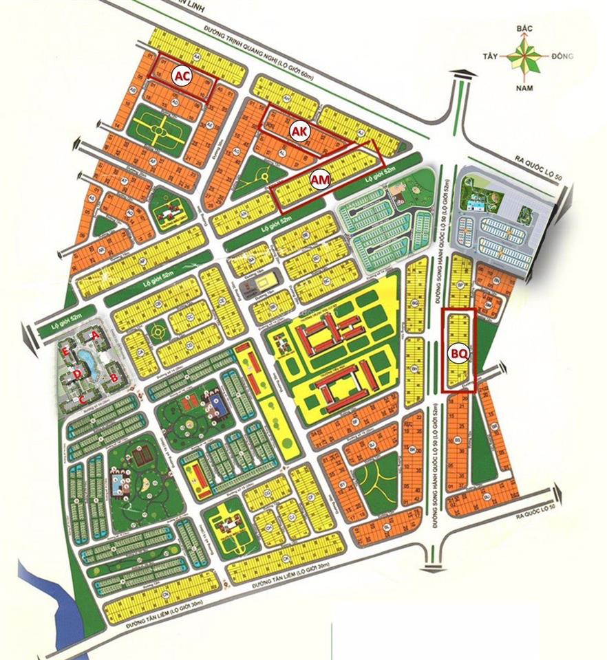 Bán đất nền lovera park, giá siêu hời 6,2 tỷ, 100m2 tại trịnh quang nghị, bình chánh