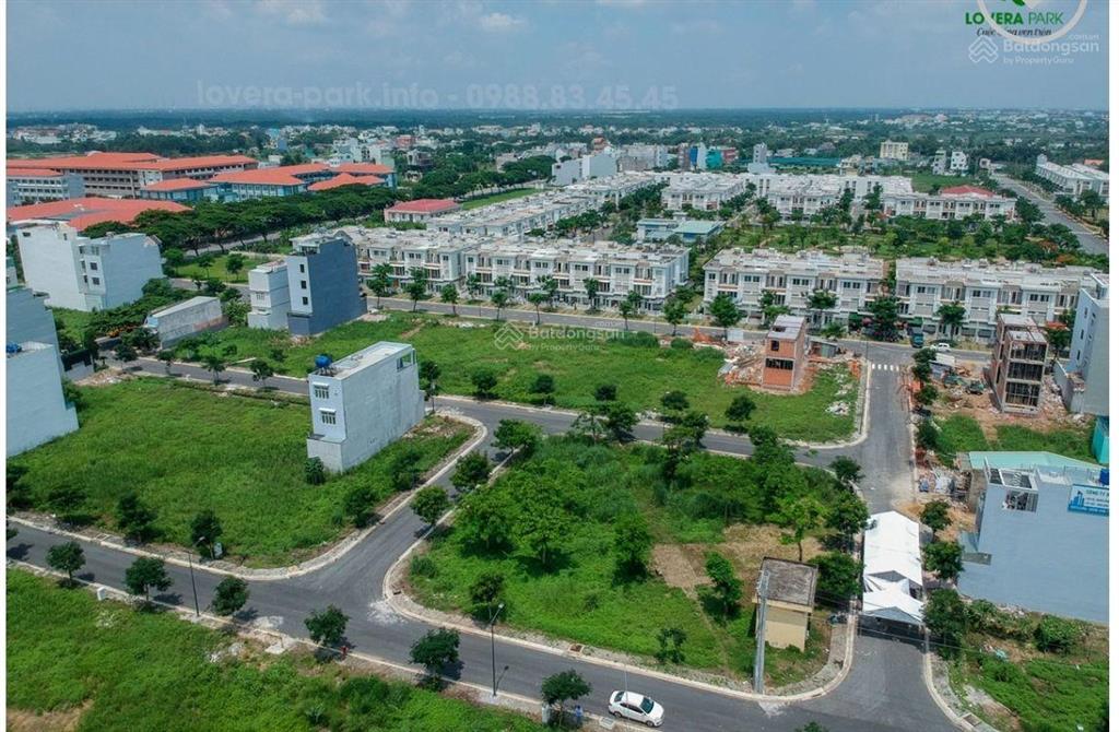 Bán đất nền lovera park, giá siêu hời 6,2 tỷ, 100m2 tại trịnh quang nghị, bình chánh