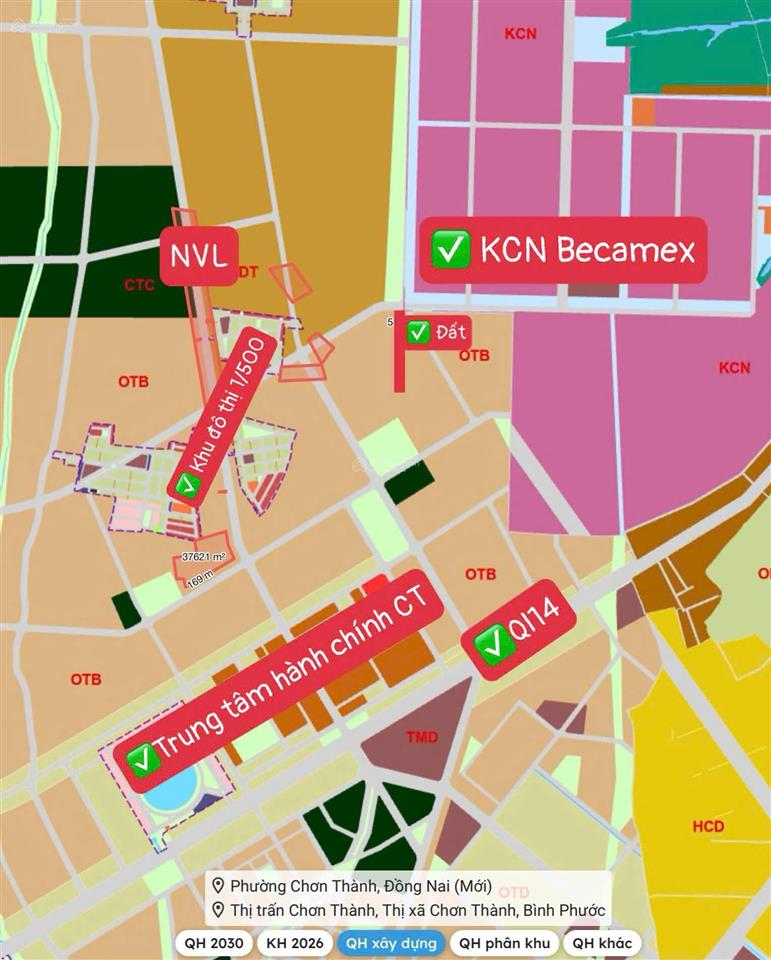 Lô đất 474.5m2 đường vành đai kcn becamex có thổ cư sẵn chỉ 800 tr. phù hợp xây trọ, kinh doanh
