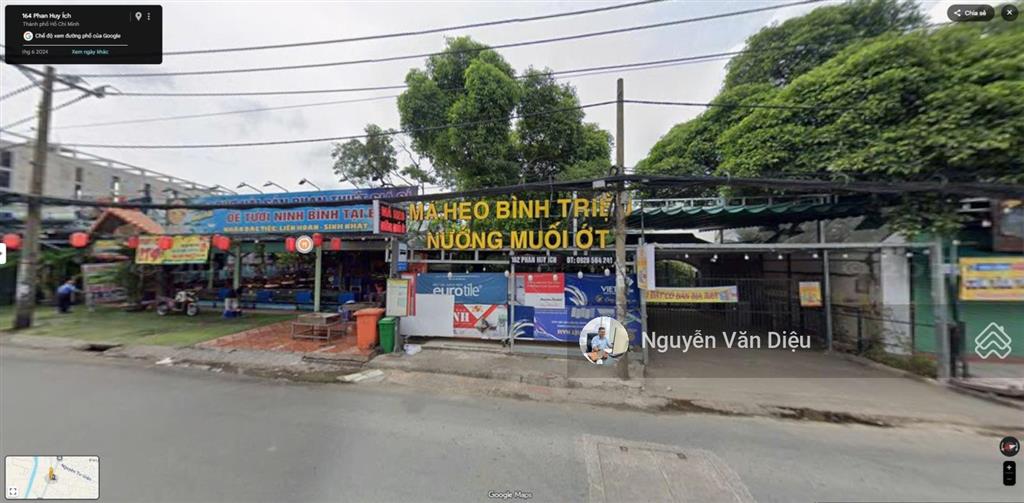 Khan hiếm! bán nhà 2 mặt tiền đường phan huy ích  tân bình  dt 25x40m  hđt 300tr/th  giá 100 tỷ