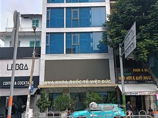 Siêu phẩm! tòa nhà góc 2 mặt tiền đường tôn thất tùng quận 1  dt 5.2x25m  hầm 8 tầng  giá 55 tỷ