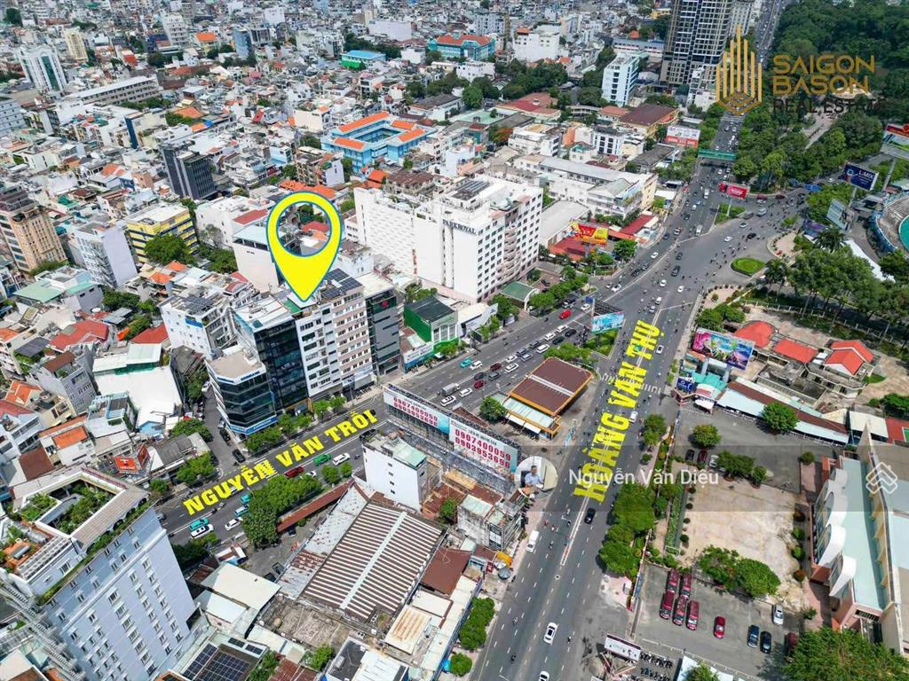 Siêu vị trí ! bán tòa nhà mặt tiền đường nguyễn văn trỗi tân bình dt 7x22m hầm 8 tầng giá 39 tỷ