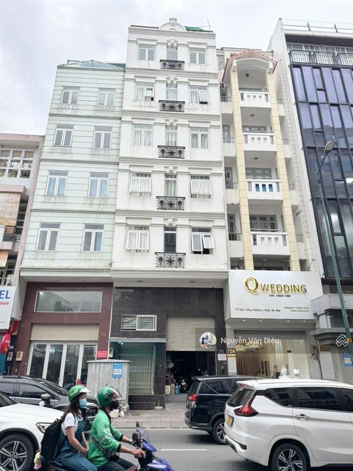 Siêu vị trí ! bán nhà góc 2 măt tiền lê văn sỹ quận 3dt 14x26mhầm 7 tầng hđt 450tr/th giá 75 tỷ
