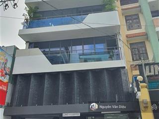Siêu vị trí  bán tòa nhà góc 3 mặt tiền đường hoàng hoa thám  dt 10x20m  hầm 8 tầng  giá 42 tỷ