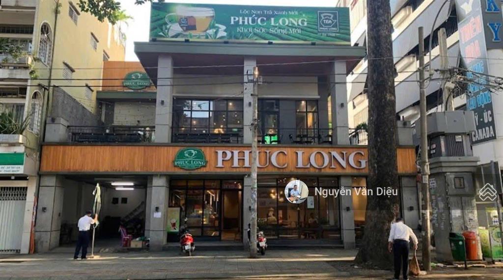 Siêu vị trí góc 2 mặt tiền trần quang khải hai bà trưng 17x18m 5 tầng hđt 400tr/th giá 100 tỷ