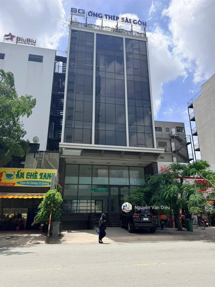 Siêu vị trí tòa nhà góc 2 mặt tiền đường nguyễn trãi dt 6x28mhầm 8 tầnghđt 450tr/th giá 95 tỷ