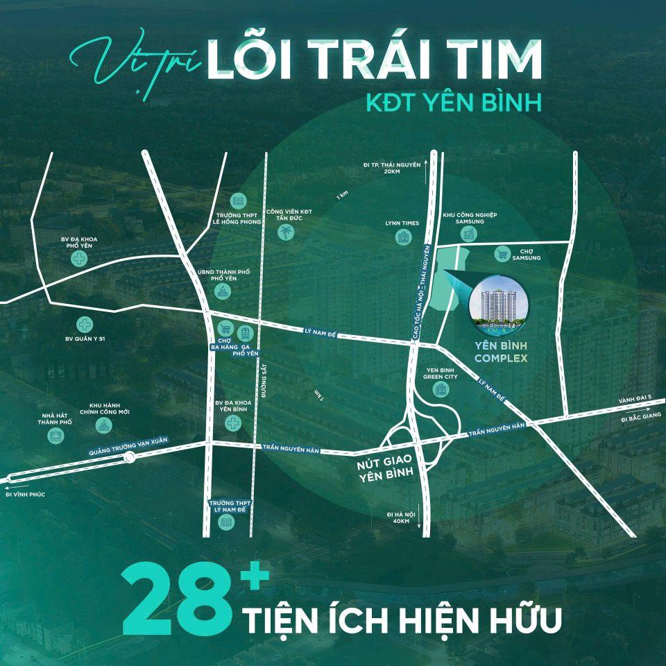 ✈️ Vốn 555 triệu (30%) HTLS 0% trong 15 tháng sở hữu Căn hộ dòng tiền 8 - 10 triệu/ tháng cạnh 5 khu công nghiệp 