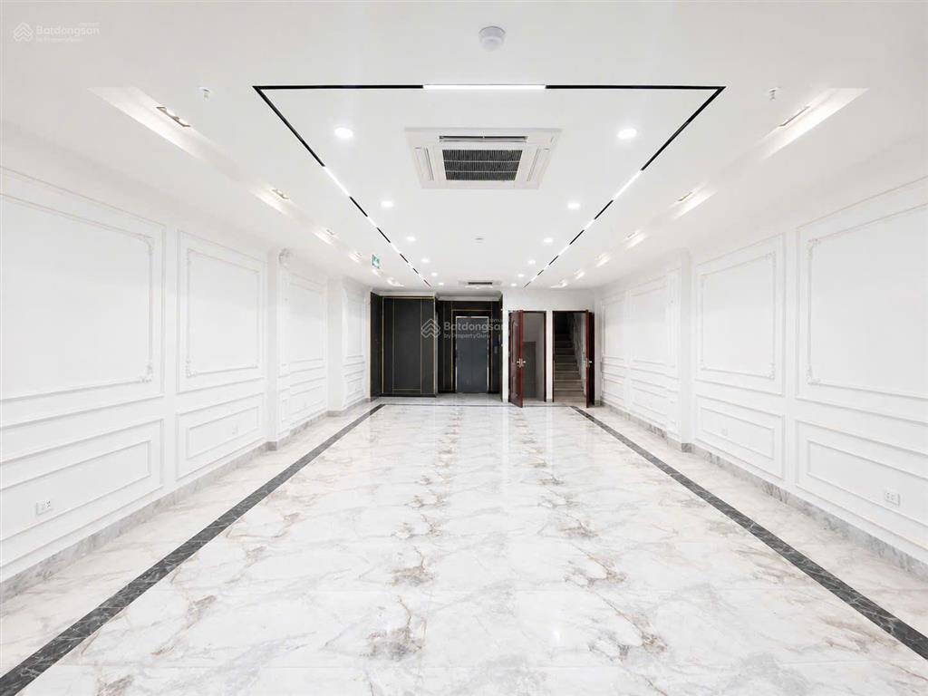 Bán tòa nhà 10 tầng mặt phố hoàng ngân, 120m2  đã nghiệm thu pccc, thông sàn