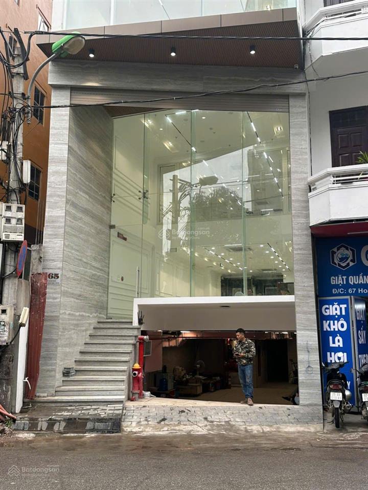 Bán tòa nhà 10 tầng mặt phố hoàng ngân, 120m2  đã nghiệm thu pccc, thông sàn