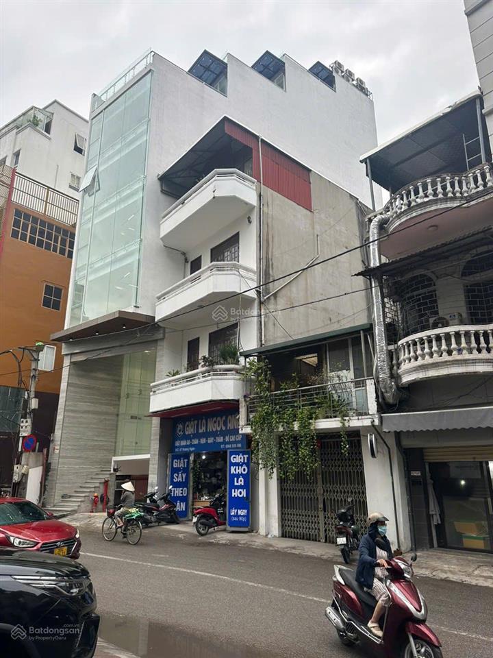 Bán tòa nhà 10 tầng mặt phố hoàng ngân, 120m2  đã nghiệm thu pccc, thông sàn