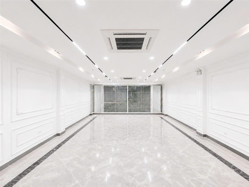 Bán tòa nhà 10 tầng mặt phố hoàng ngân, 120m2  đã nghiệm thu pccc, thông sàn