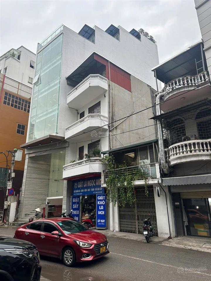 Bán tòa nhà 10 tầng mặt phố hoàng ngân, 120m2  đã nghiệm thu pccc, thông sàn