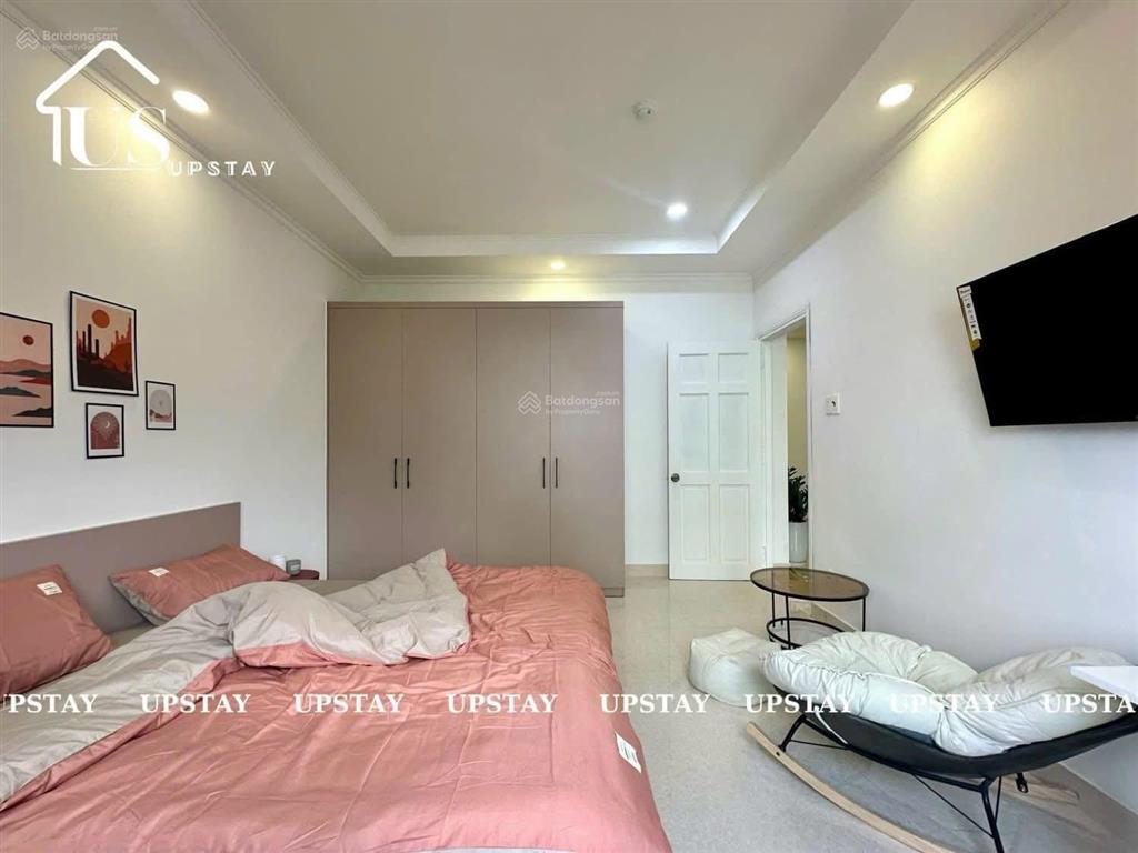 Căn hộ 1 phòng ngủ style decor chung cư ngay ngã tư hàng xanh, vòng xoay điện biên phủ