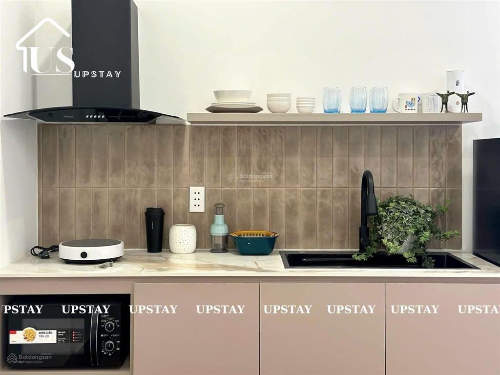 Căn hộ 1 phòng ngủ style decor chung cư ngay ngã tư hàng xanh, vòng xoay điện biên phủ