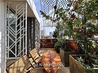 Khu vườn riêng trên cao | penthouse 1 phòng ngủ