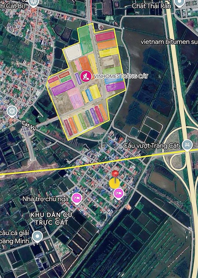 Bán đất tân vũ tràng cát cạnh vinhome, đường rộng kết nối các đường huyết mạch thành phố