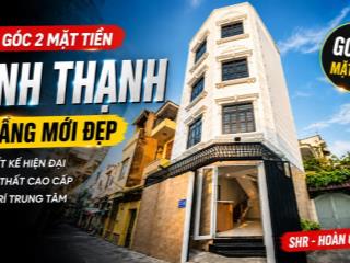 Bán nhà bùi đình túy, căn góc 5 tầng, hxh, gần chợ bà chiểu hẻm sạch dân trí cao, tặng nội thất