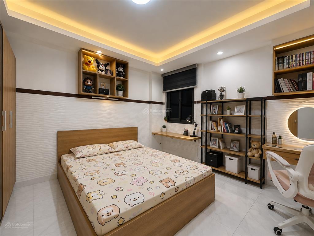 Bán nhà lê quang định, 5 tầng, 60m2, ô tô quay đầu, ngang 6x11m, nhà mới đẹp