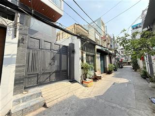 Bán nhà 2 tầng hẻm ô tô, ngay cv tầm vu, 91m2 sổ vuông vức nở hậu, chỉ 100tr/m2, xây mới 5 tầng.