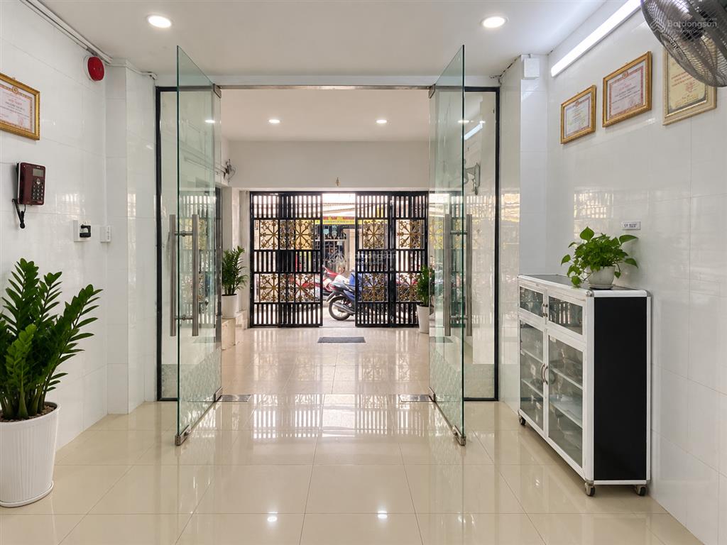 Bán nhà 2 tầng hẻm ô tô, ngay cv tầm vu, 91m2 sổ vuông vức nở hậu, chỉ 100tr/m2, xây mới 5 tầng.