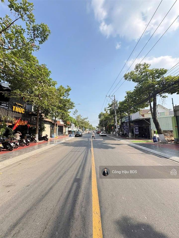 Mặt tiền kinh doanh trần quang khải, p. đông hòa. dt 154.6m2 (5x31m) odt 130m2. giá 7.7 tỷ tl