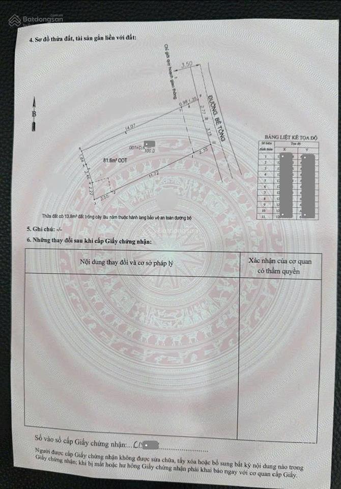 Lô đất đường cây da xề, p. đông hòa. cách tttm bigc go! chỉ 300m. dt 100m2 (5,9x17m). giá 4,5 tỷ