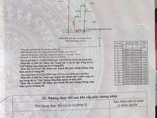 Bán lô đất lớn 660m2 ngang 15m mặt tiền bắc sơn, cách biển chỉ 80m, bắc nha trang, khánh hoà