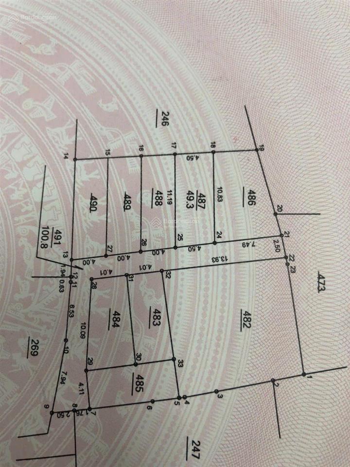 49,3m quế sơn  tân ước ngõ thông ô tô đỗ cửa, gần vin olympic giá hơn 2 tỷ