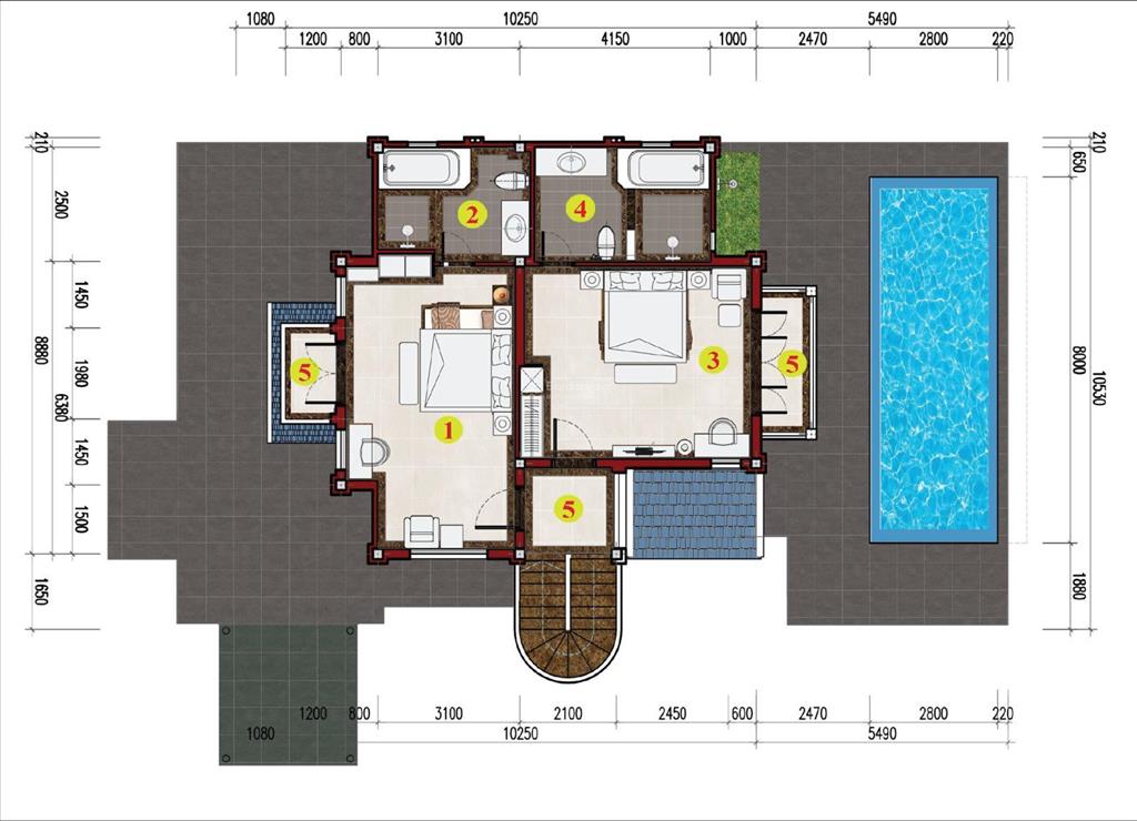 Cắt lỗ sâu 1,2 tỷ biệt thự thanh liên wyndham, giá 6 tỷ, full nội thất tiêu chuẩn 5*