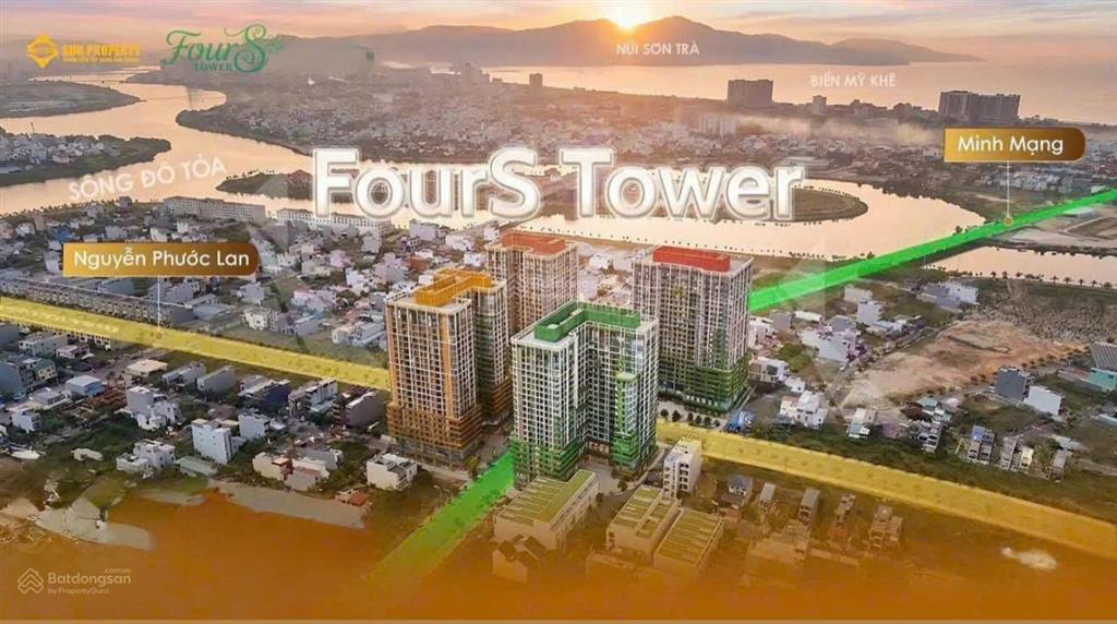 Chỉ 2,7x tỷ sở hữu căn hộ sân vườn  sun fours tower  nhìn view phố nhìn sông  giá chủ đầu tư