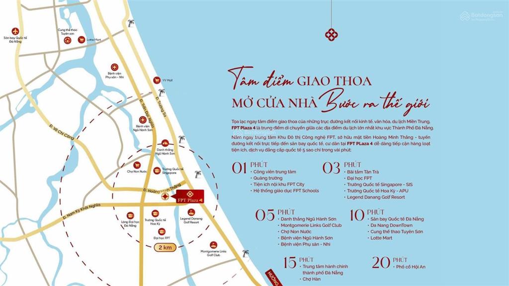 Chỉ 3 tỷ sở hữu ngay căn hộ 2 phòng ngủ fpt plaza 4 giá ngoại giao  view quảng trường âm nhạc fpt