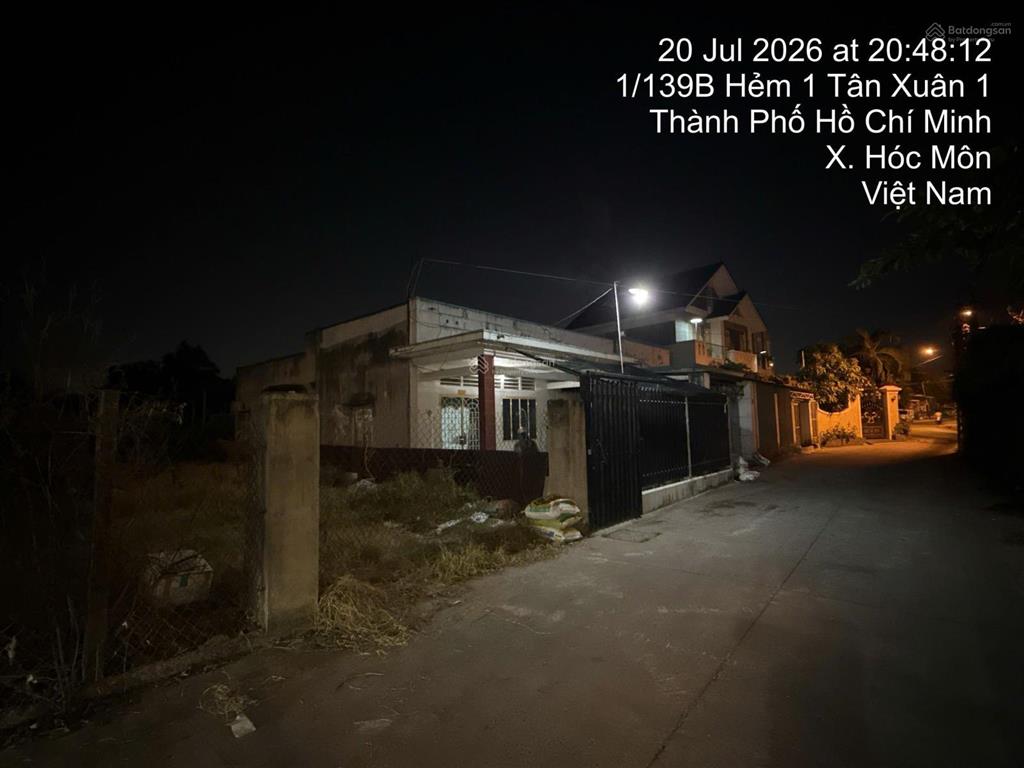 Hot  đất full thổ cư dt 10x46m, đường 6m (2/bà triệu) gần bệnh viện hóc môn