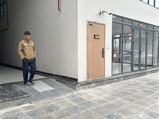 Cho thuê shophouse 2 tầng 100m² tại quế võ hill view, mặt đối diện chợ nam sơn