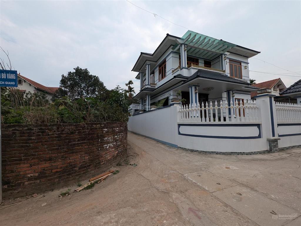 Bán đất ở 119m2 nở hậu tại tích lộc, đan phượng