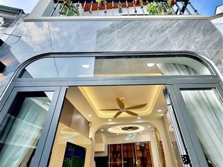 Nhà đẹp nguyễn trung trực, phường bình lợi trung, tp.hcm 50m² 1 trệt 1 lầu + sân thượng. full