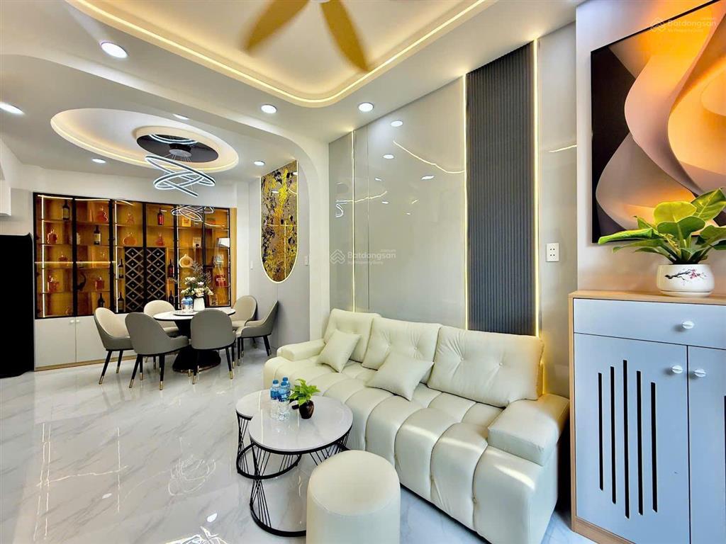 Nhà đẹp nguyễn trung trực, phường bình lợi trung, tp.hcm 50m² 1 trệt 1 lầu + sân thượng. full