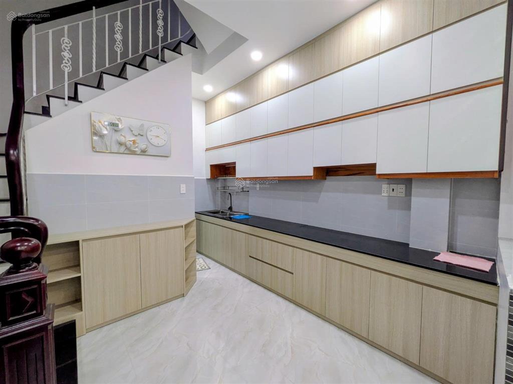 Nhà mặt tiền hẻm  gò vấp  4,3m x 12m  3pn  full nội thất  7,9 tỷ