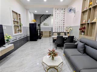 Nhà mặt tiền hẻm  gò vấp  4,3m x 12m  3pn  full nội thất  7,9 tỷ