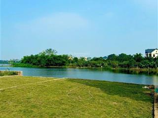 Chính chủ bán 100m2 full thổ cư vuông vắn, nở hậu, sát hồ lớn. ngay trục đường lớn, ô tô tránh.
