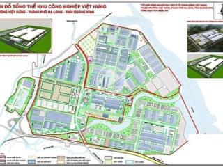 Chủ đầu tư khu công nghiệp việt hưng, 5000m2. tổng 301ha chia nhỏ theo nhu cầu. giá tốt nhất