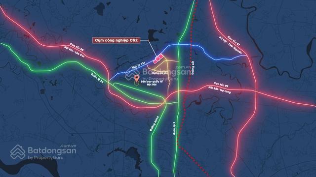 Chủ cụm công nghiệp cn2 sóc sơn. lô 2000. tổng 50,5 ha chia nhỏ theo nhu cầu. giá tốt