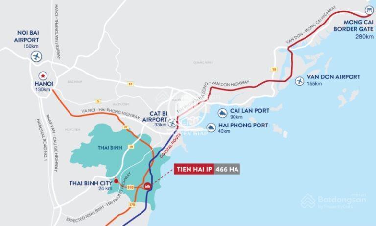 Chủ khu công nghiệp tiền hải, thái bình 5000m2. tổng 466 ha chia nhỏ theo nhu cầu. giá tốt