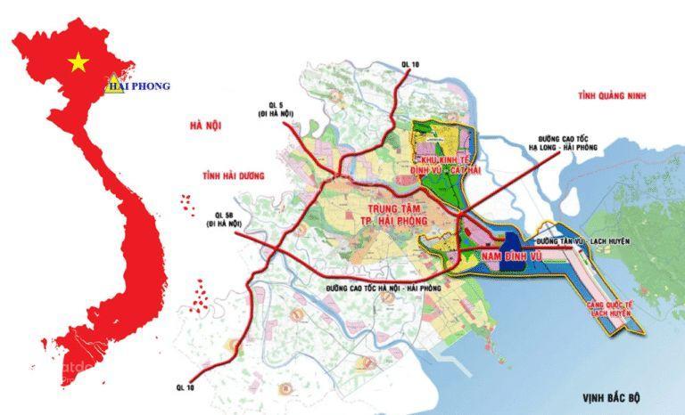 Chủ đầu tư khu công nghiệp khu nam đình vũ 8000m2