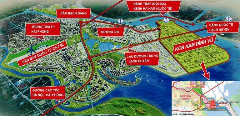 Chủ đầu tư khu công nghiệp khu nam đình vũ 8000m2