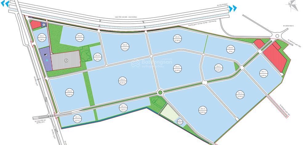Chủ kcn hoàng diệu  mở bán 5000m2. tổng 245 ha. chia theo nhu cầu. trực tiếp giá tốt