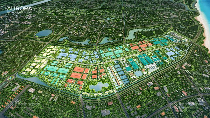Chủ đầu tư khu công nghiệp dệt may rạng đông (aurora ip 20.000 m2. chia theo nhu cầu
