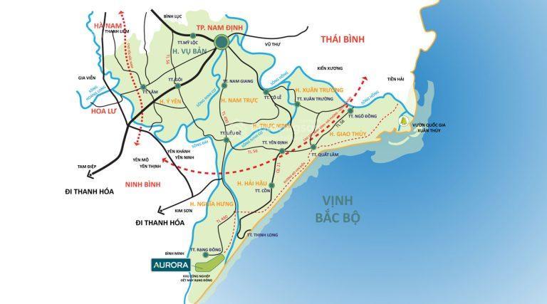 Chủ đầu tư khu công nghiệp dệt may rạng đông (aurora ip 20.000 m2. chia theo nhu cầu
