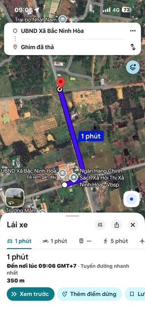 Bán đất tại thôn lạc ninh, xã bắc ninh hòa, khánh hòa, 5 triệu / m2, 2281.4 m2
