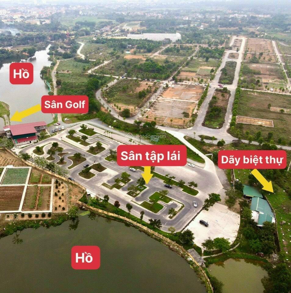 Gia đình cần tiền bán gấp lô đường đôi 100m  khu tái định cư đại học quốc gia, giá làm việc nhanh